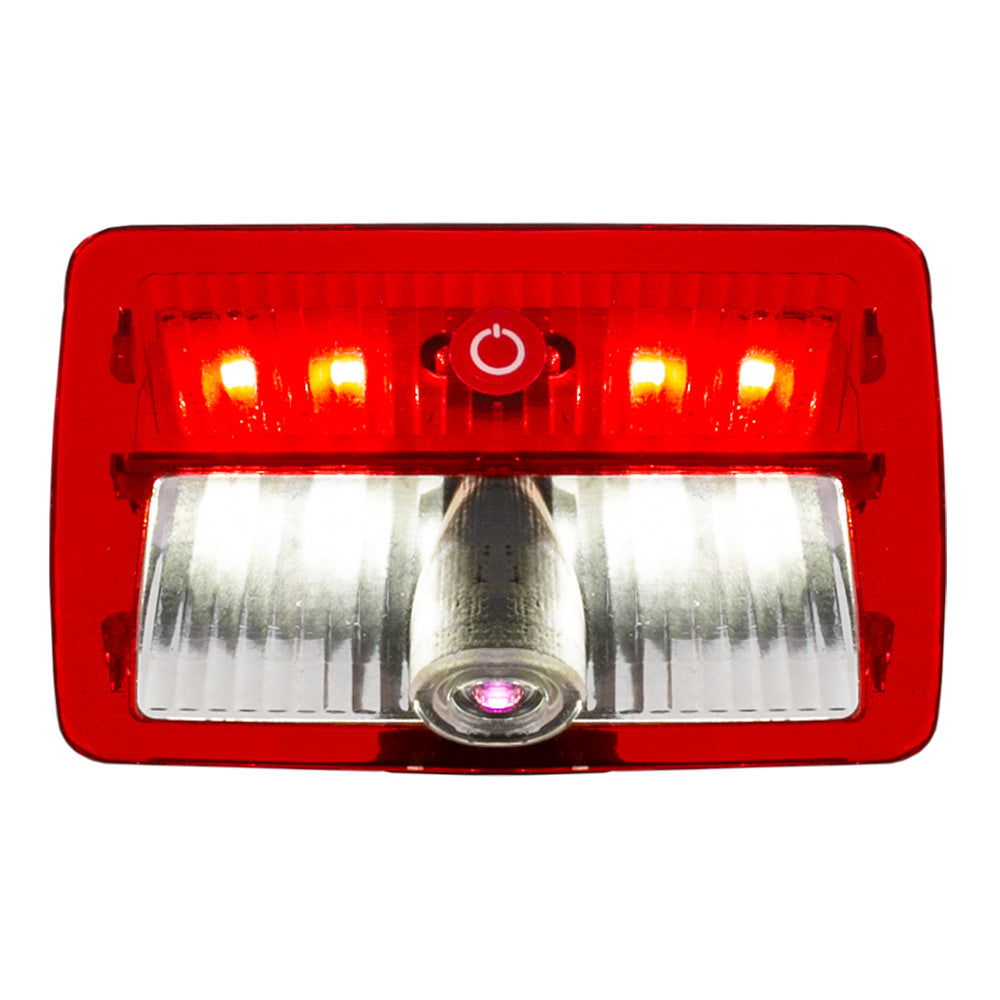 Kenworth, Peterbilt Rectangle USA Flag Projector LED Door Light