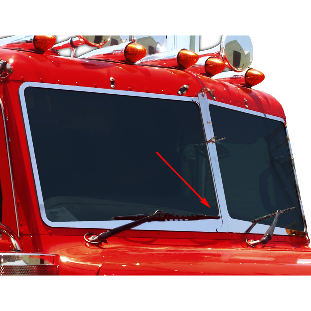 Peterbilt Angled Wide Windshield Trim