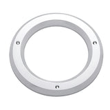 4" Chrome Plastic Light Bezel 3 Hole with SS Screws