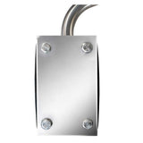 8-1/2" Stainless Steel Hood Mount Convex Mirror