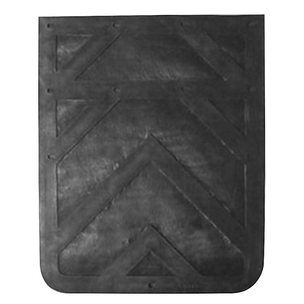 24"W x 24"L Black Rubber Mud Flap (EA)