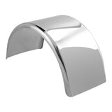 83" 304 Stainless Steel Low Single Axle Fenders with Universal Mounting Kit