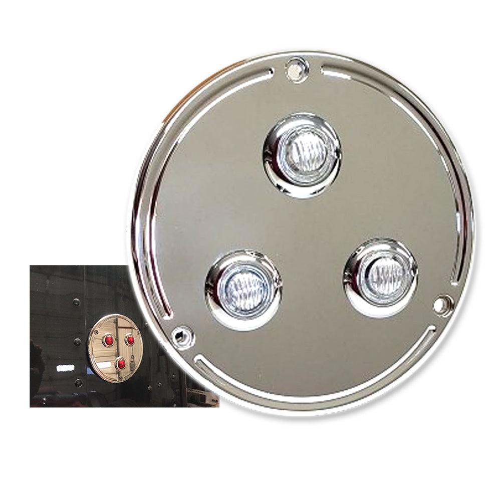 3 Hole Rear Sleeper Light Trim