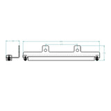 Peterbilt Fender Step Light and Bracket