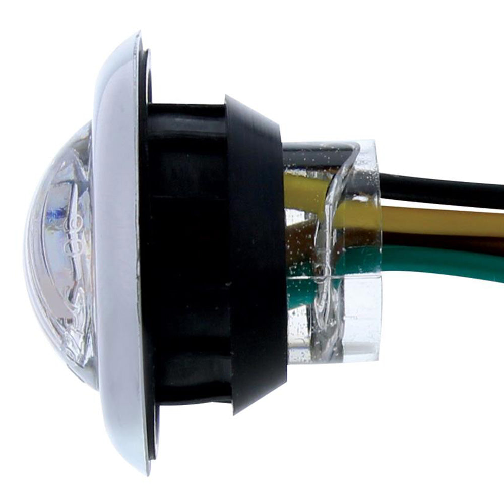3/4" 3 LED Mini Double Fury Dual Color Marker Light