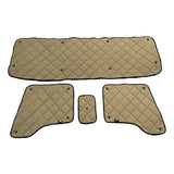 Mack Anthem, CH, CL, CX, Vision 2002 and Newer without Vent Window ZenEclipse Blackout Window Covers with Peeper - Tan