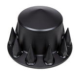 Matte Black Rear Axle Cover with 33mm Spike Thread-On Nut Covers
