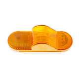 6-1/2" 8 LED Mid Trailer Turn Signal Amber Light