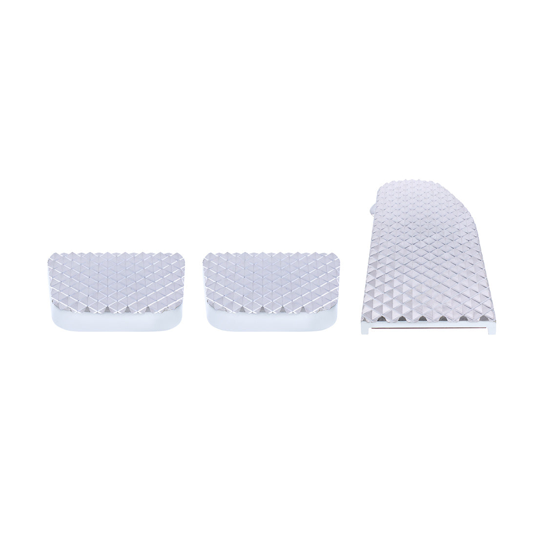 Peterbilt 567, 579, 587 2014+ Newer Chrome Billet Aluminum Diamond Pedal Set