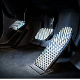 Peterbilt 567, 579, 587 2014+ Newer Chrome Billet Aluminum Diamond Pedal Set