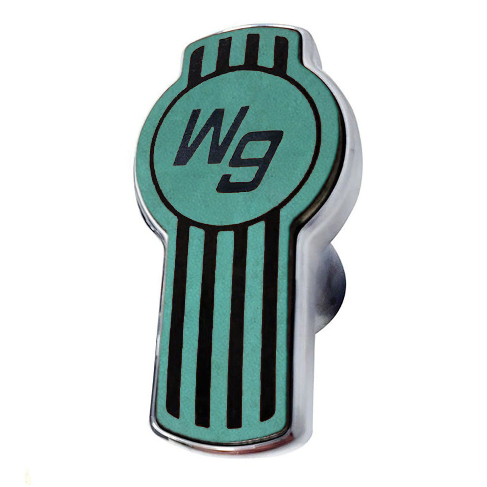 Kenworth Leather Keyhole Air Valve Knobs