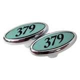 Peterbilt  379 Oval Tractor/Trailer Knobs