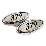 Peterbilt  379 Oval Tractor/Trailer Knobs