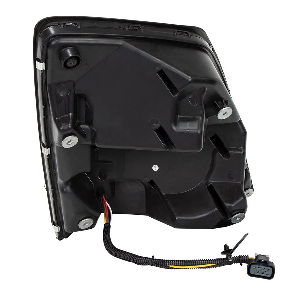 Volvo VN, VNL 2003-2017 Black Inner Housing 10 LED Headlights