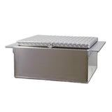 30"L x 12"D Aluminum In-Frame Tool Box with Diamond Polish Door