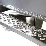 31" Cab Entry with Polished Aluminum Door