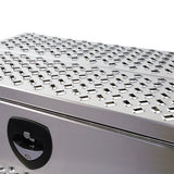 31" Cab Entry with Polished Aluminum Door