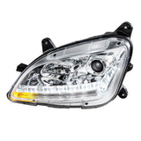 Peterbilt 579, 587 Projection Headlight with LED Sequential Turn and DRL