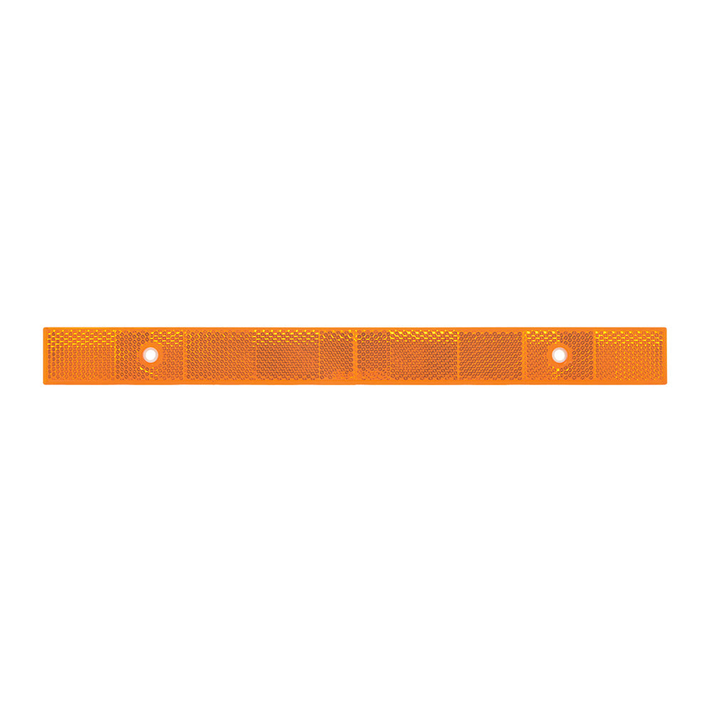 12" Amber Stick-On Reflector Strip