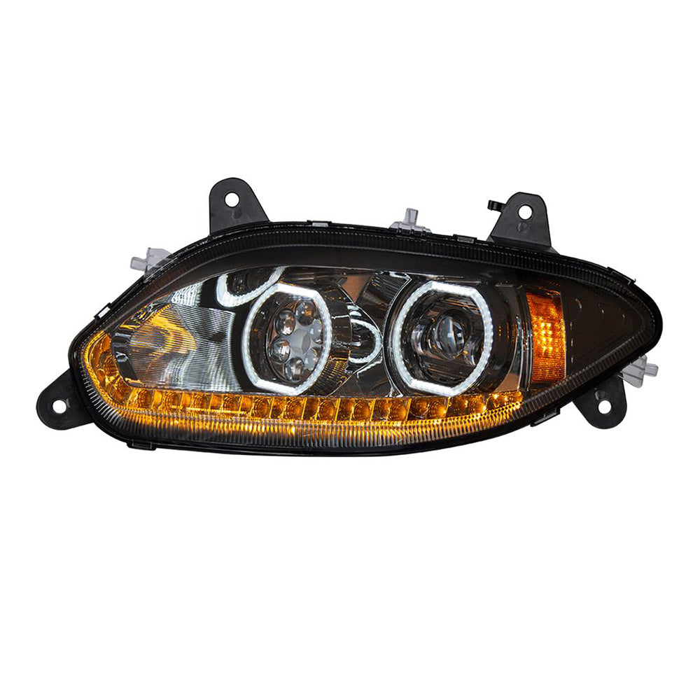 International LT 2018+ Black 17 LED Headlight