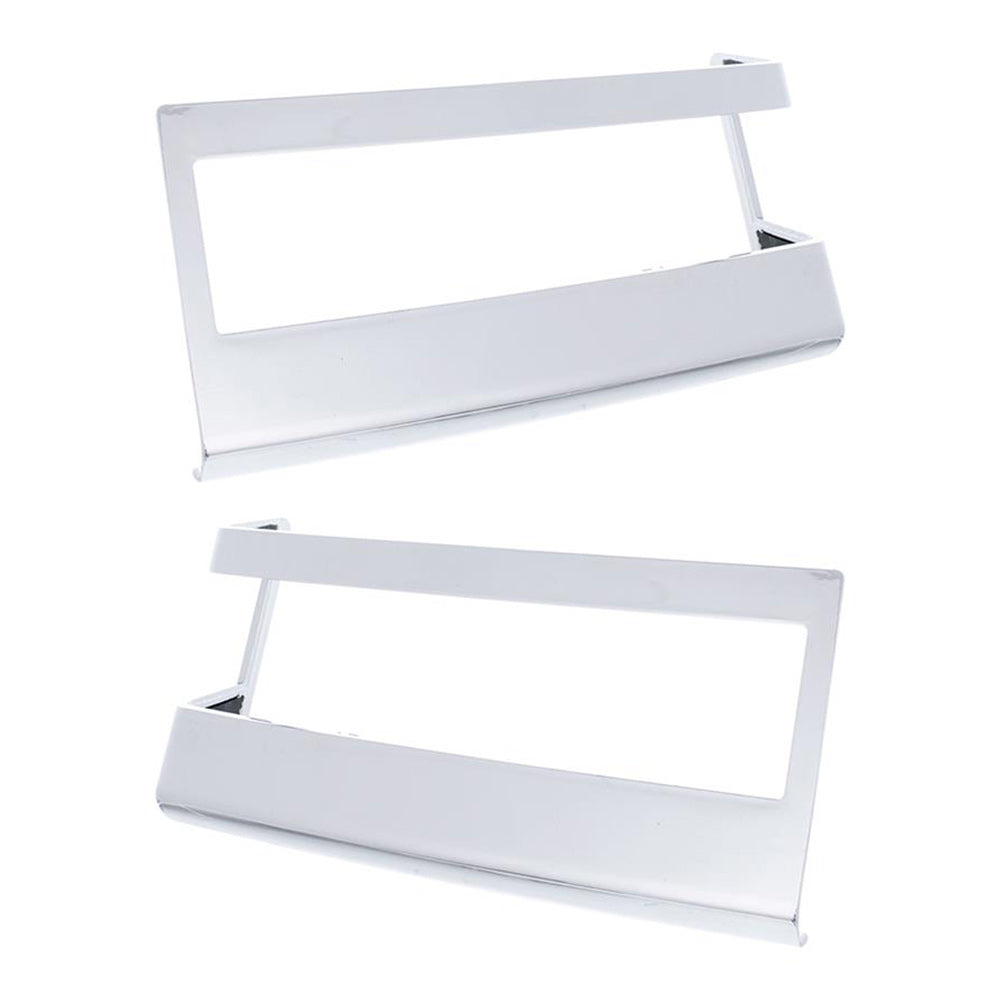 Freightliner Cascadia 2018+ Chrome Plastic Turn Signal Bezels