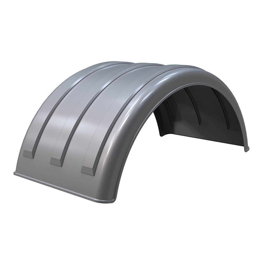 48" Liquid Platinum Poly TT Twin MIN2260 Single Axle Fender