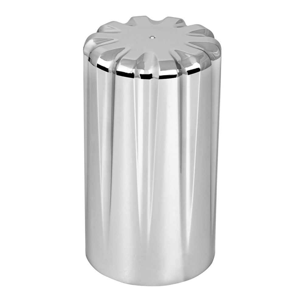33mm x 3-7/8" Chrome Plastic Flat Top Torx Lug Nut Cover "“ Thread On