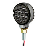 3" Pearl Double Face LED Pedestal Light with Smoke Lens