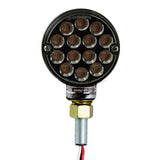 3" Pearl Double Face LED Pedestal Light with Smoke Lens