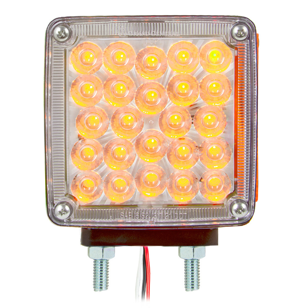 4-1/2" Pearl Double Face LED Pedestal Light