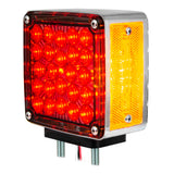4-1/2" Pearl Double Face LED Pedestal Light with Smoke Lens
