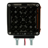 4-1/2" Pearl Double Face LED Pedestal Light with Smoke Lens