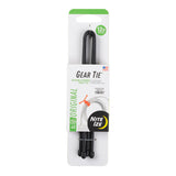 12" Gear Ties Reusable Rubber Twist Tie - 2 Pack
