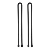 12" Gear Ties Reusable Rubber Twist Tie - 2 Pack