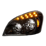 Freightliner Cascadia 2008-2017 Black Inner Housing Competition Series LED Headlight