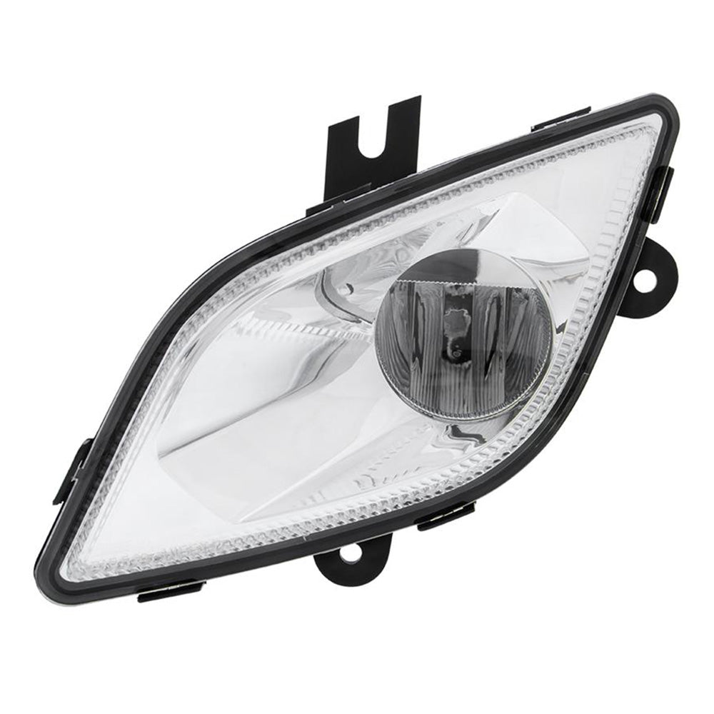 Freightliner Cascadia 2018+ Chrome Inner Housing Fog Light With Single LED "“ Competition Series