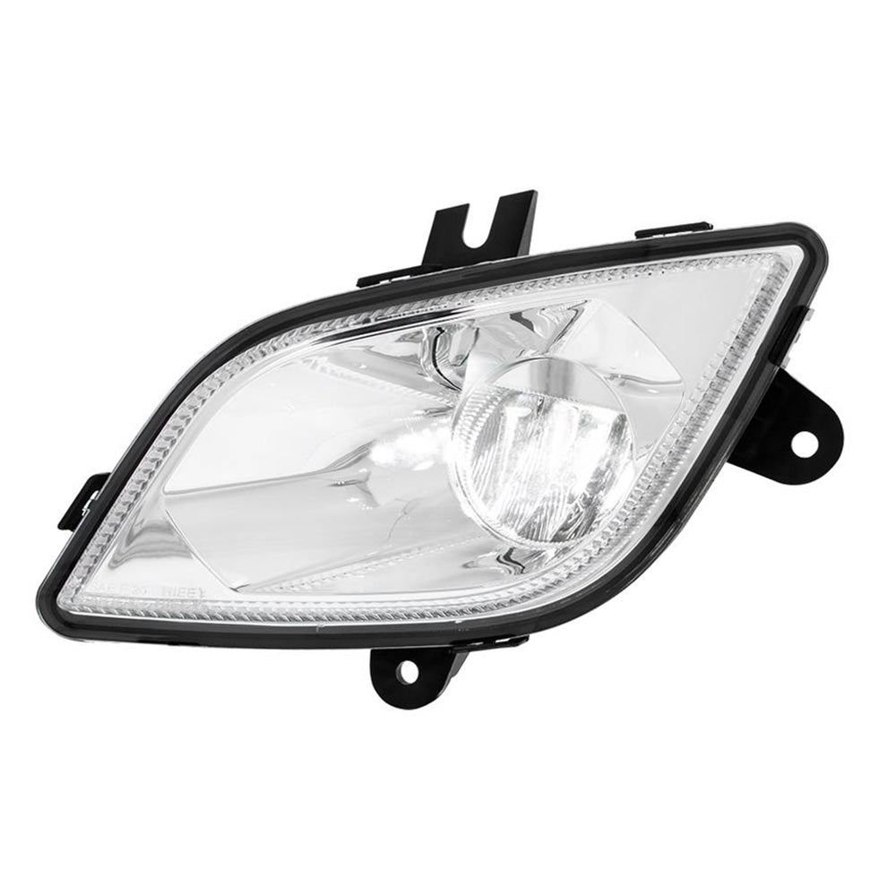 Freightliner Cascadia 2018+ Chrome Inner Housing Fog Light With Single LED "“ Competition Series
