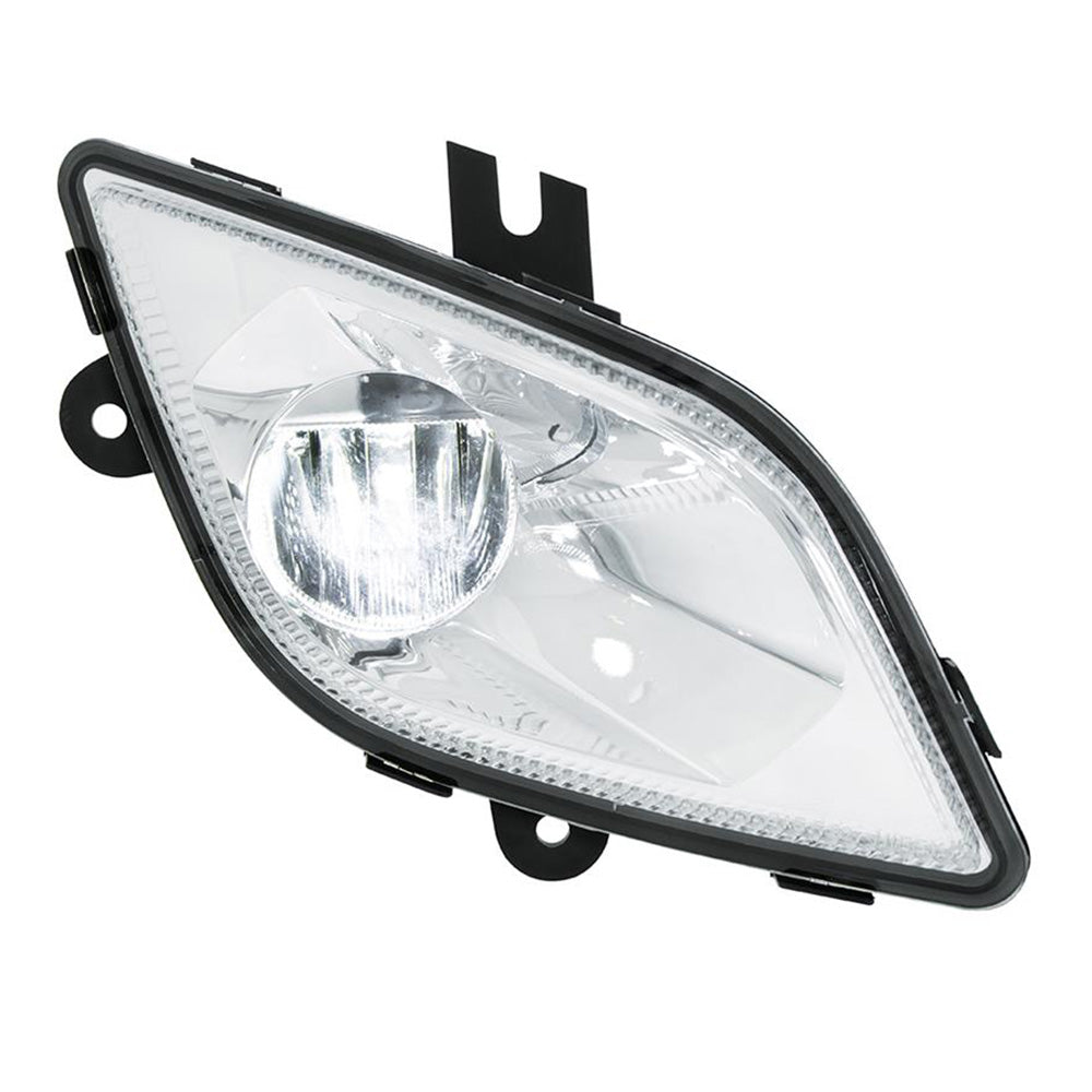 Freightliner Cascadia 2018+ Chrome Inner Housing Fog Light With Single LED "“ Competition Series
