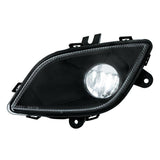 Freightliner Cascadia 2018+ Black Inner Housing Fog Light With Single LED "“ Competition Series