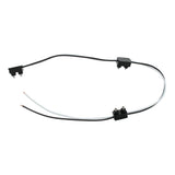 2 Prong Plug Wiring Harness With 6" Lead Between Plugs - 3 Plugs