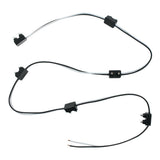 2 Prong Plug Wiring Harness With 6" Lead Between Plugs - 6 Plugs
