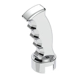 Chrome Pistol Grip Shifter Knob with 13/15/18 Speed Adapter