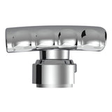Chrome T Shape Gear Knob with 13/15/18 Speed Adapter
