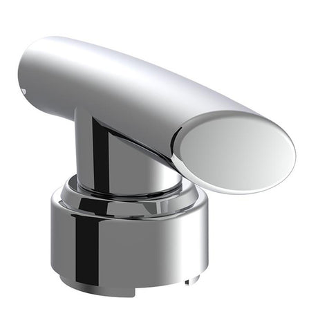 Chrome T shape gear knob with 13/15/18 speed adapter, closer view