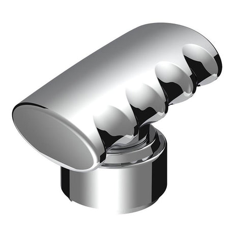 Another angle of chrome T shape gear knob with 13/15/18 speed adapter