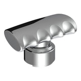 Chrome T Shape Gear Knob with 13/15/18 Speed Adapter