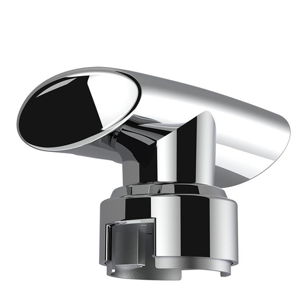 Chrome T Shape Gear Knob with 13/15/18 Speed Adapter
