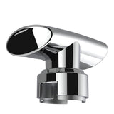Chrome T Shape Gear Knob with 13/15/18 Speed Adapter