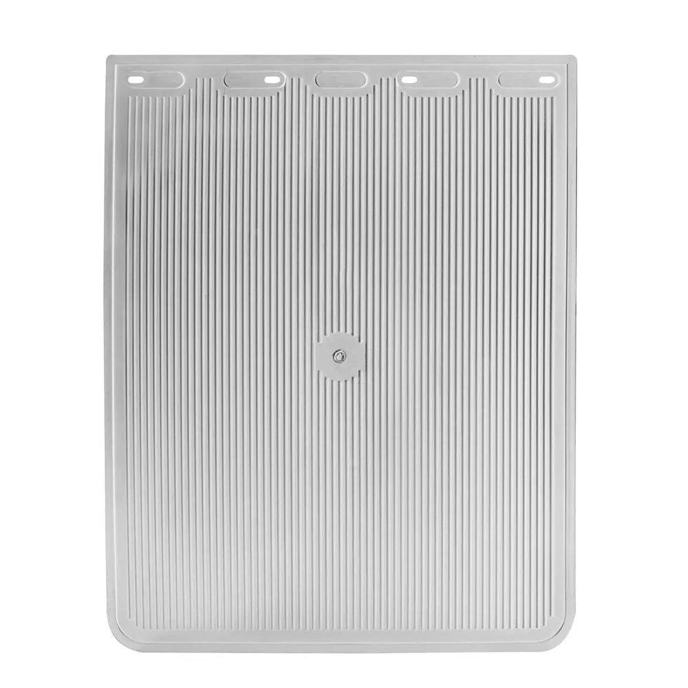 24" x 30" High Resistance White Poly Mud Flap