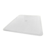 24" x 30" High Resistance White Poly Mud Flap